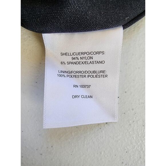 Donna Morgan Dress Womens 14 Green Velvet Long Sleeve Square Neck Midi Holidays - Picture 13 of 15